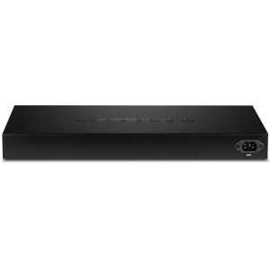 TRENDnet TPE-2840WS 28-Port Managed Gigabit Ethernet PoE+ Switch, 4x shared Gigabit ports (RJ-45 or SFP), rack mountable